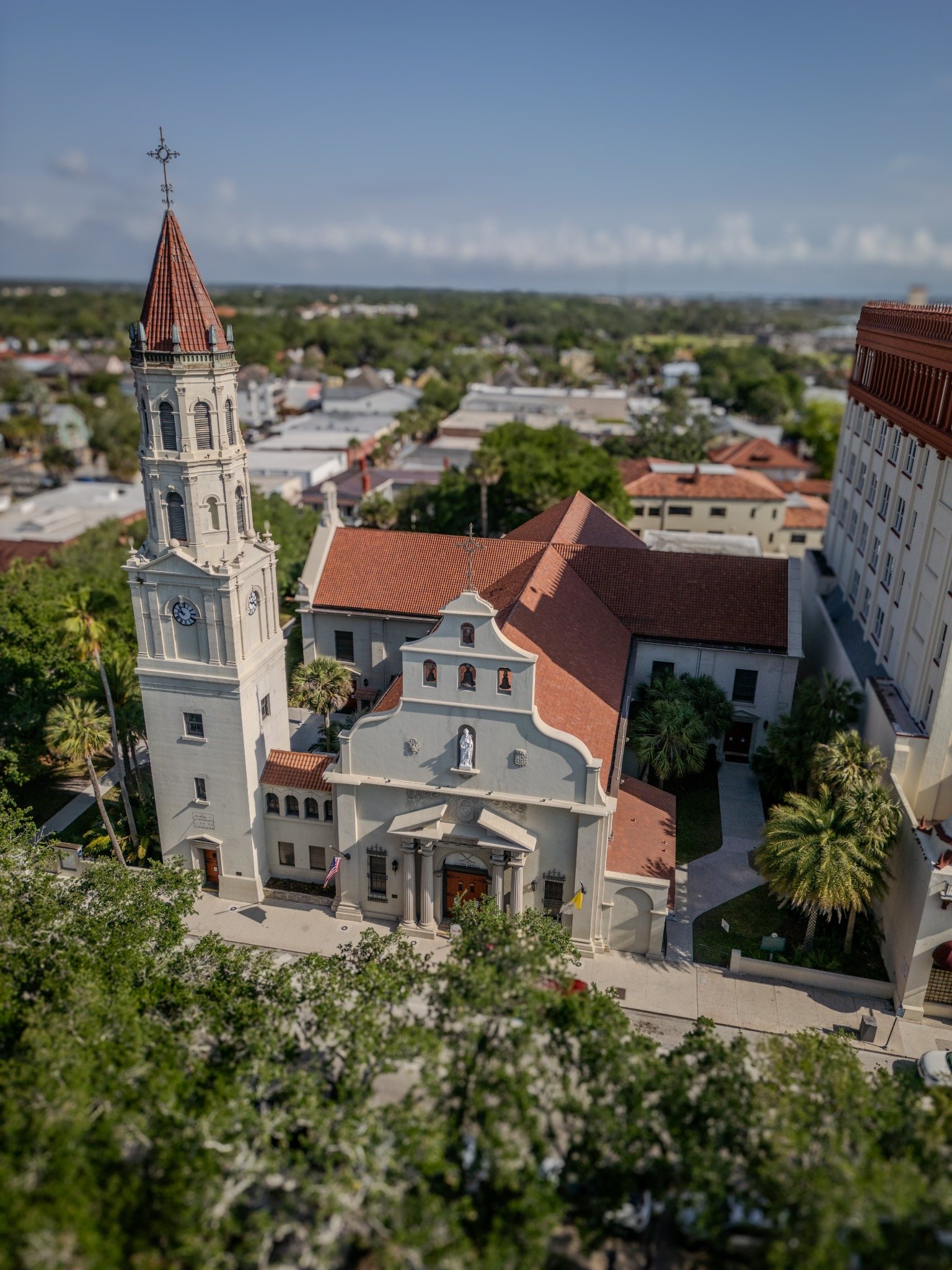 Cathedral Basilica drone portfolio image